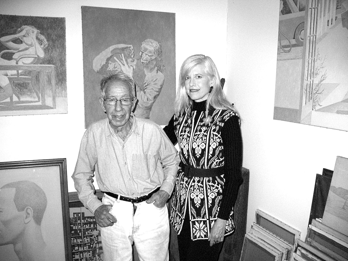 Jessica Farrell at Byrd&rsquo;s home in Sidney Center, 2012